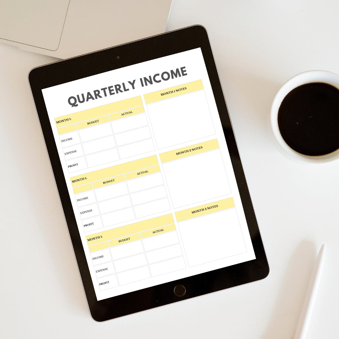 02 Optimistic Journal -  3-month Undated Daily, Weekly, and Monthly Planner for your Business