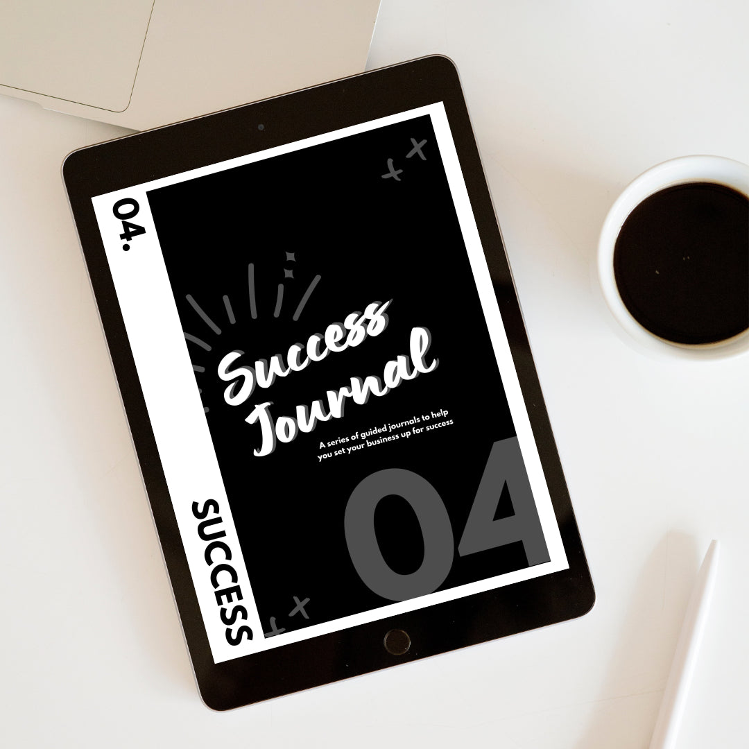 04 Success Journal -  3-Month Undated Daily, Weekly and Monthly Digital Planner for your Business, PDF format for Ipad and Kindle