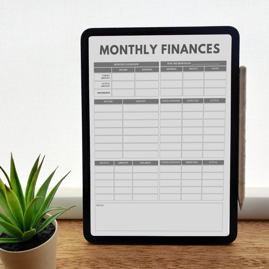 04 Success Journal -  3-Month Undated Daily, Weekly and Monthly Digital Planner for your Business, PDF format for Ipad and Kindle