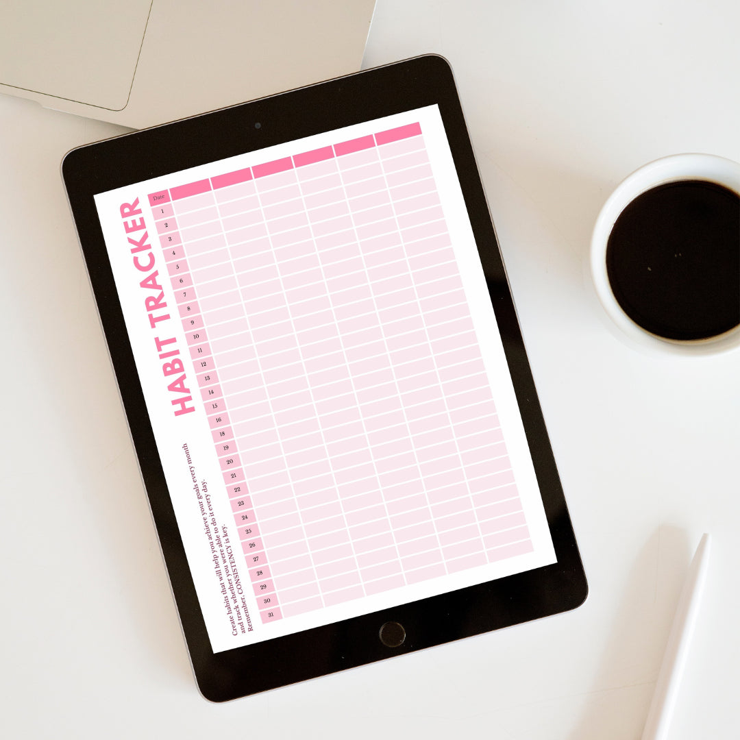 01 Bossing Journal -  3-Month Undated Daily, Weekly and Monthly Digital Planner for your Business, PDF format for Ipad and Kindle
